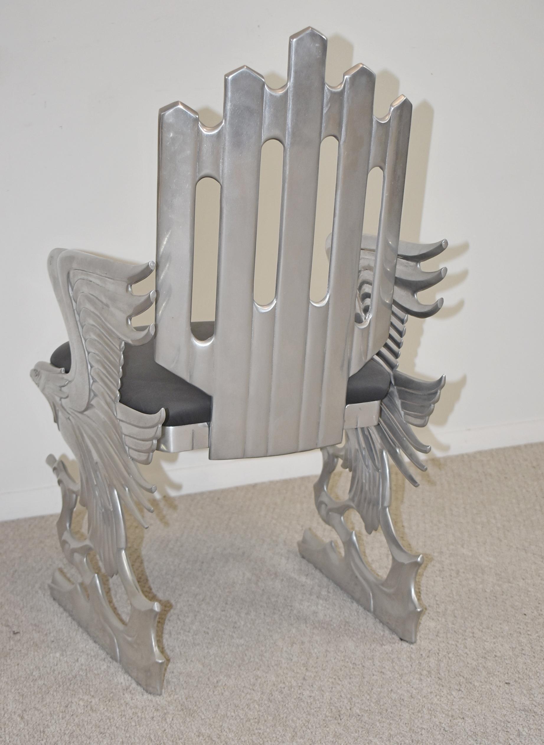 Ray Lewis: Sessel „Eagle“ aus Aluminium (20. Jahrhundert) im Angebot