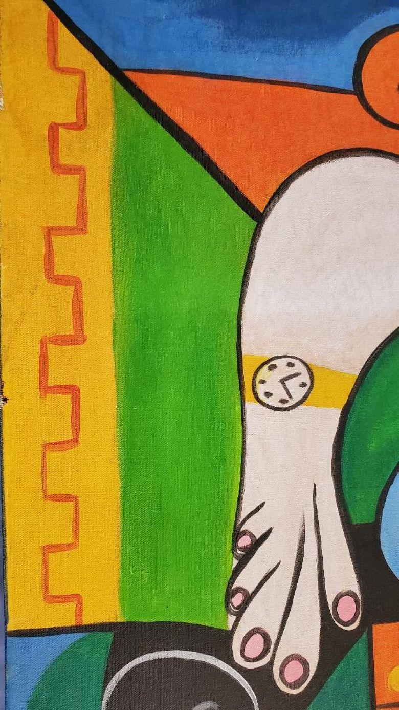Ray Martinez Interpretación de Pablo Picasso 