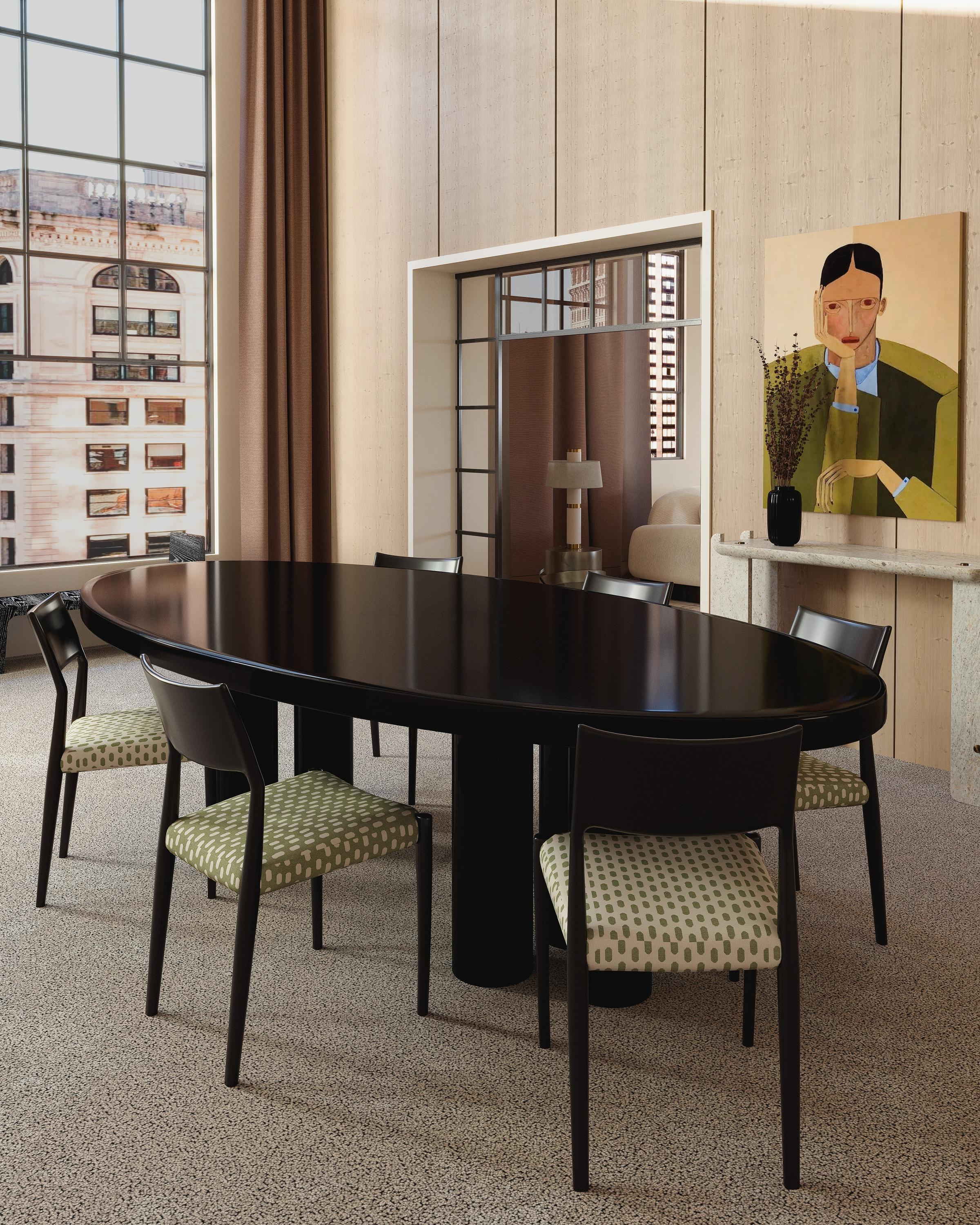 Autre Table de salle à manger ovale Ray par Duistt en vente