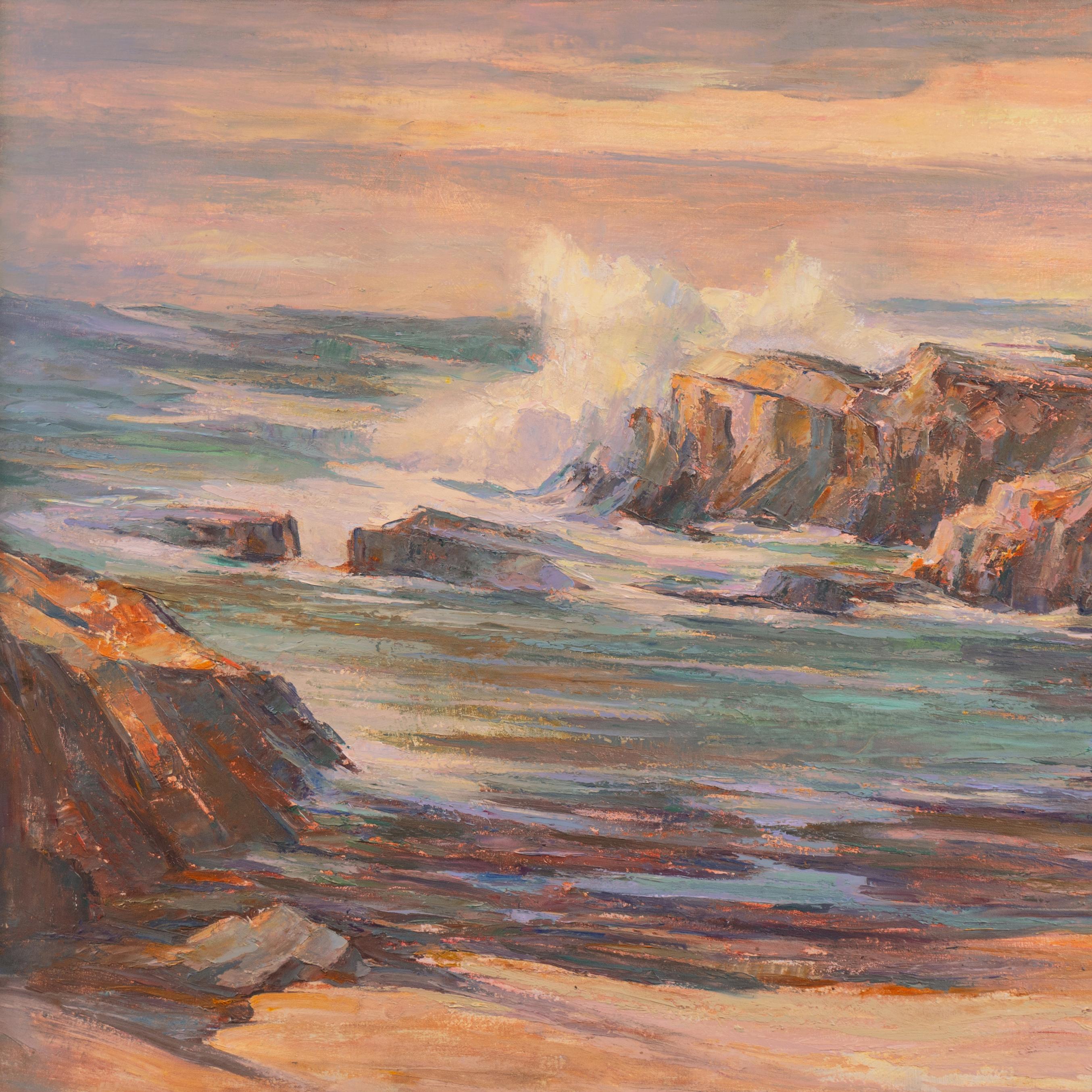 Coucher de soleil sur le Pacifique