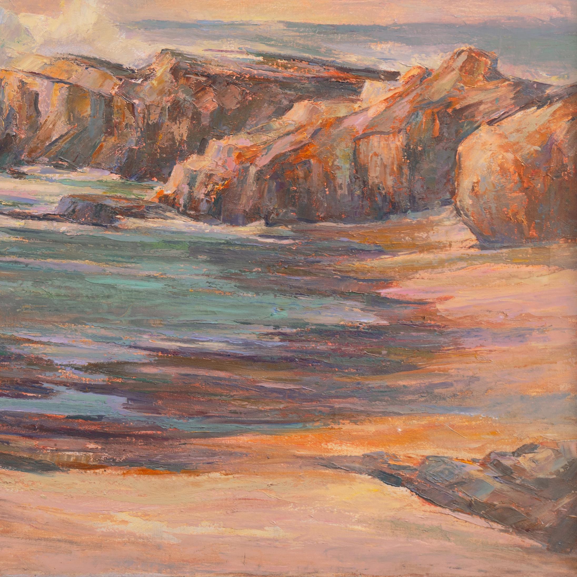Coucher de soleil sur le Pacifique