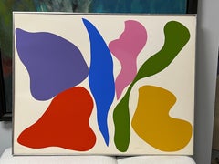 Ray Raymond Parker Signed and Number Color Field Screenprint