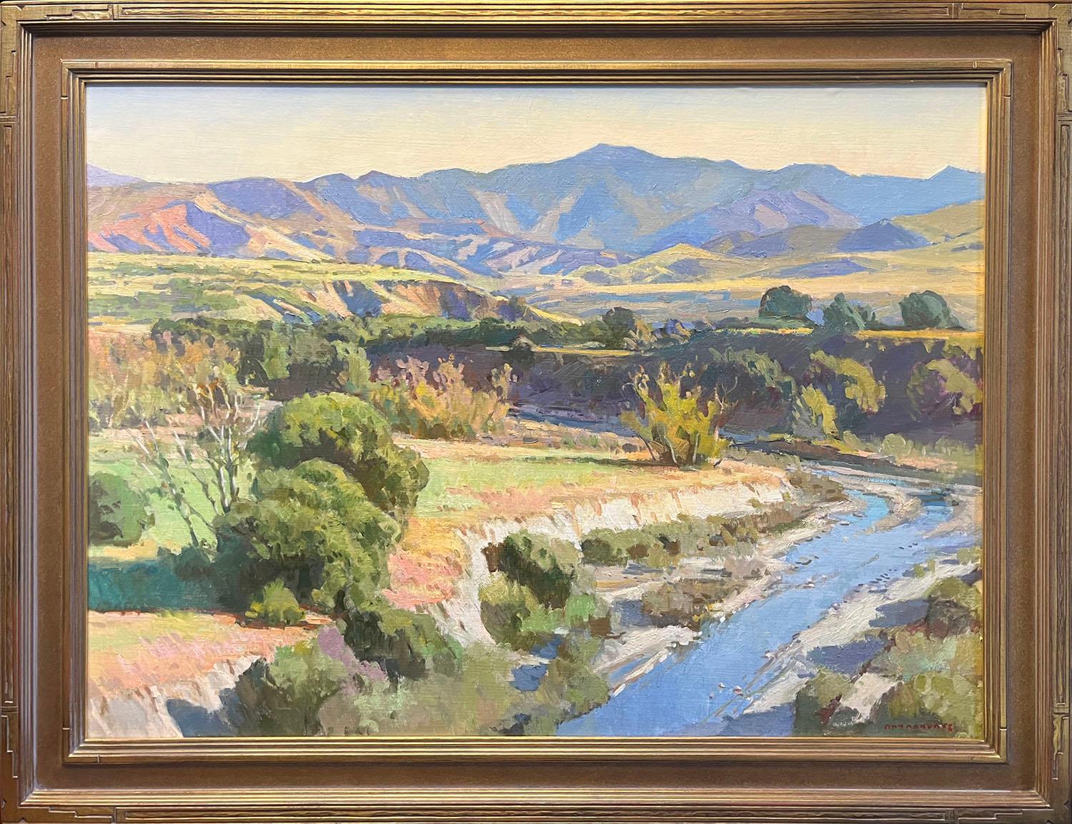 Ray Roberts Landscape Painting - California Light, San Juan Creek