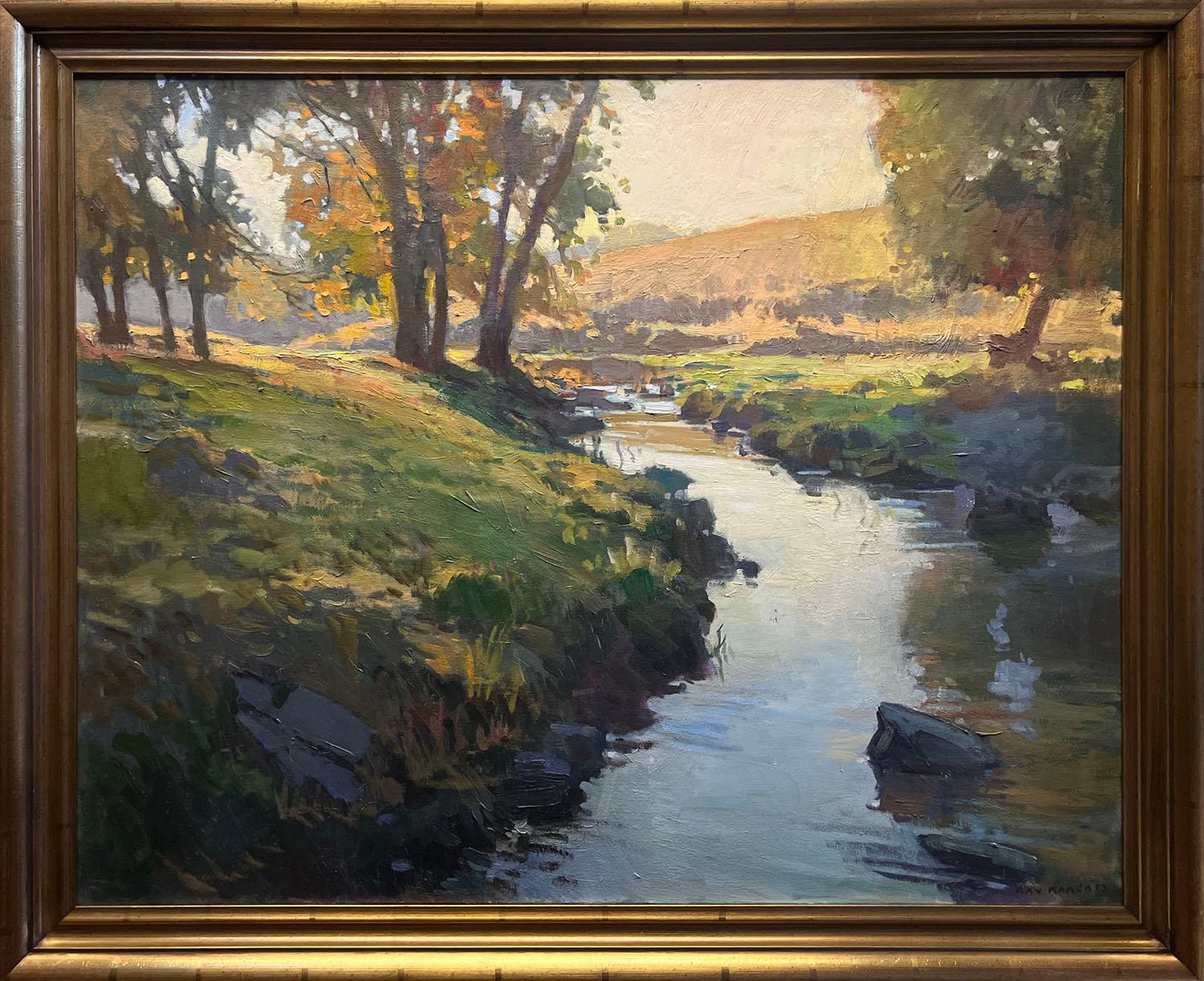 Curtis Creek; Sonora, California - Painting by Ray Roberts