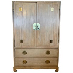 Ray Sabota pour Century Furniture Midcentury Wardrobe Credenza Dresser Armoire