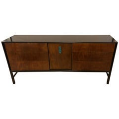 Ray Sabota for John Stuart Ebony and Burl Mid-Century Modern Dresser or Commode