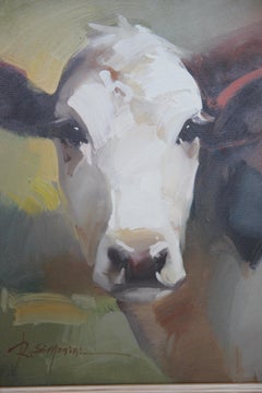 Naturalistic Portrait of a Cow