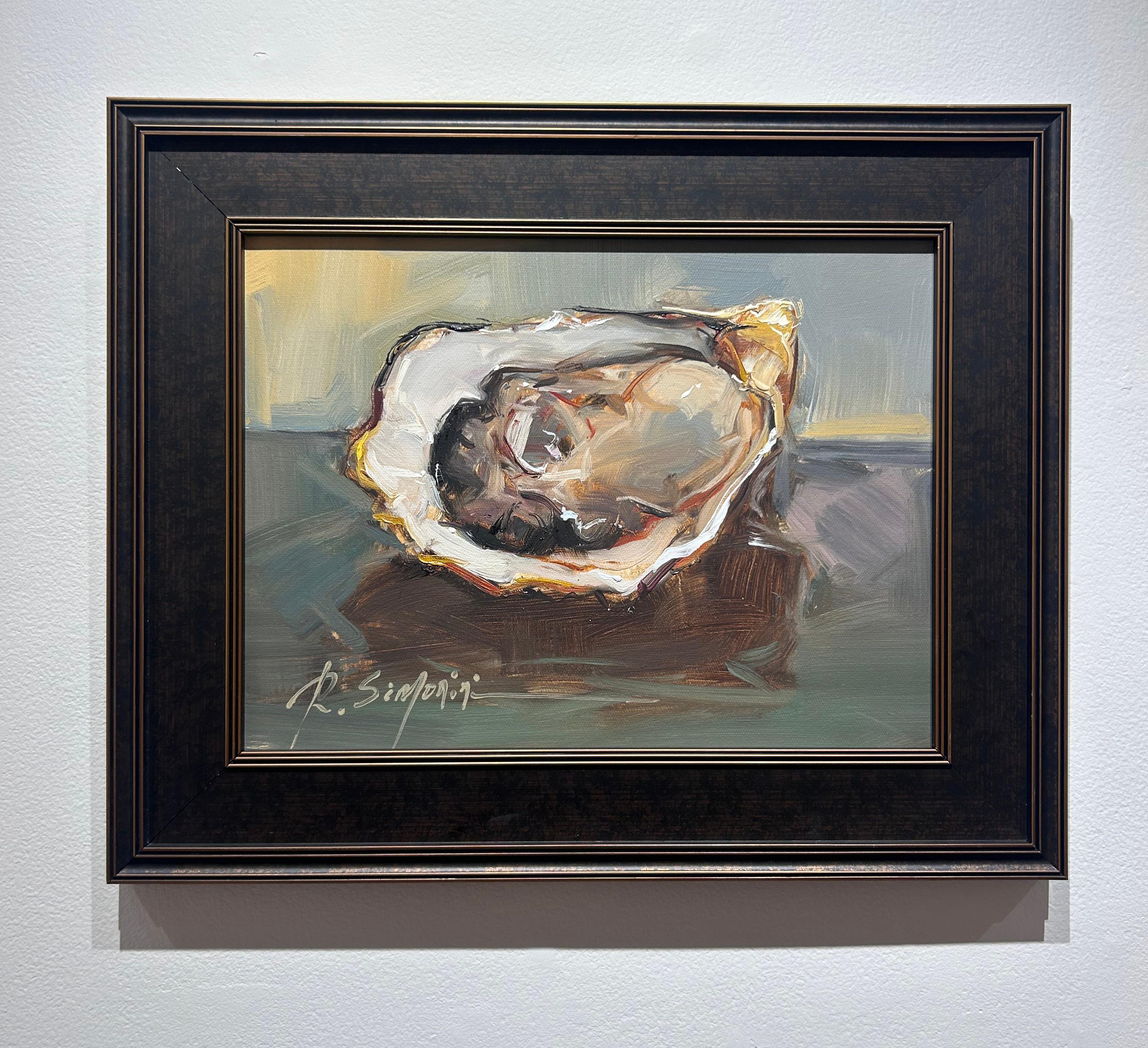 oyster shell painting