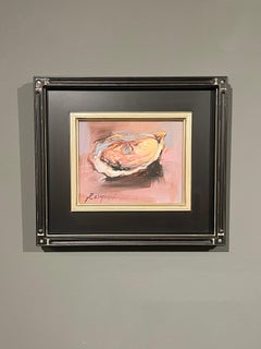 Ray Simonini "Taste the Ocean" 8x10 Oyster Shell Impressionist Oil Painting