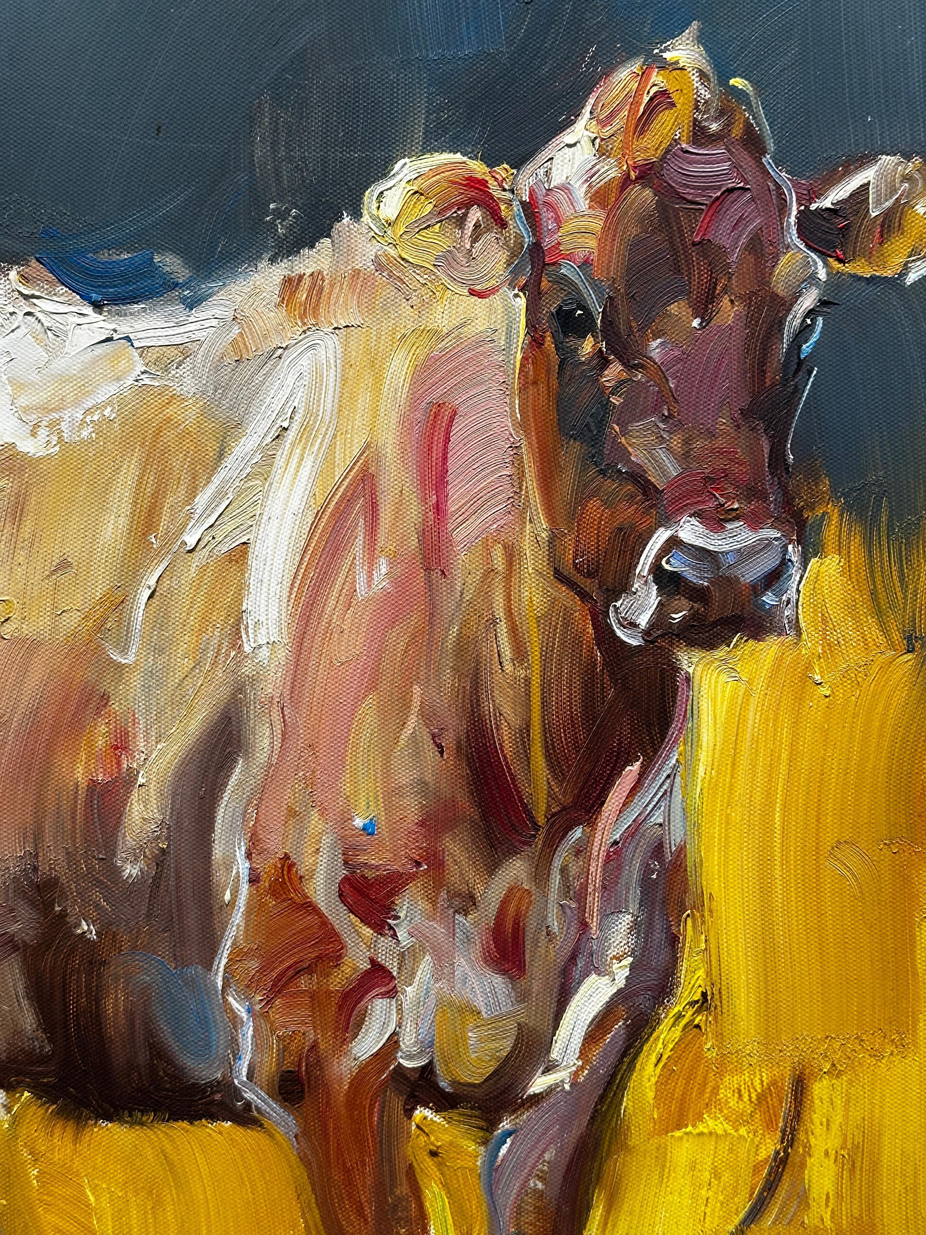 Peinture à l'huile sur toile de Ray Simonini 