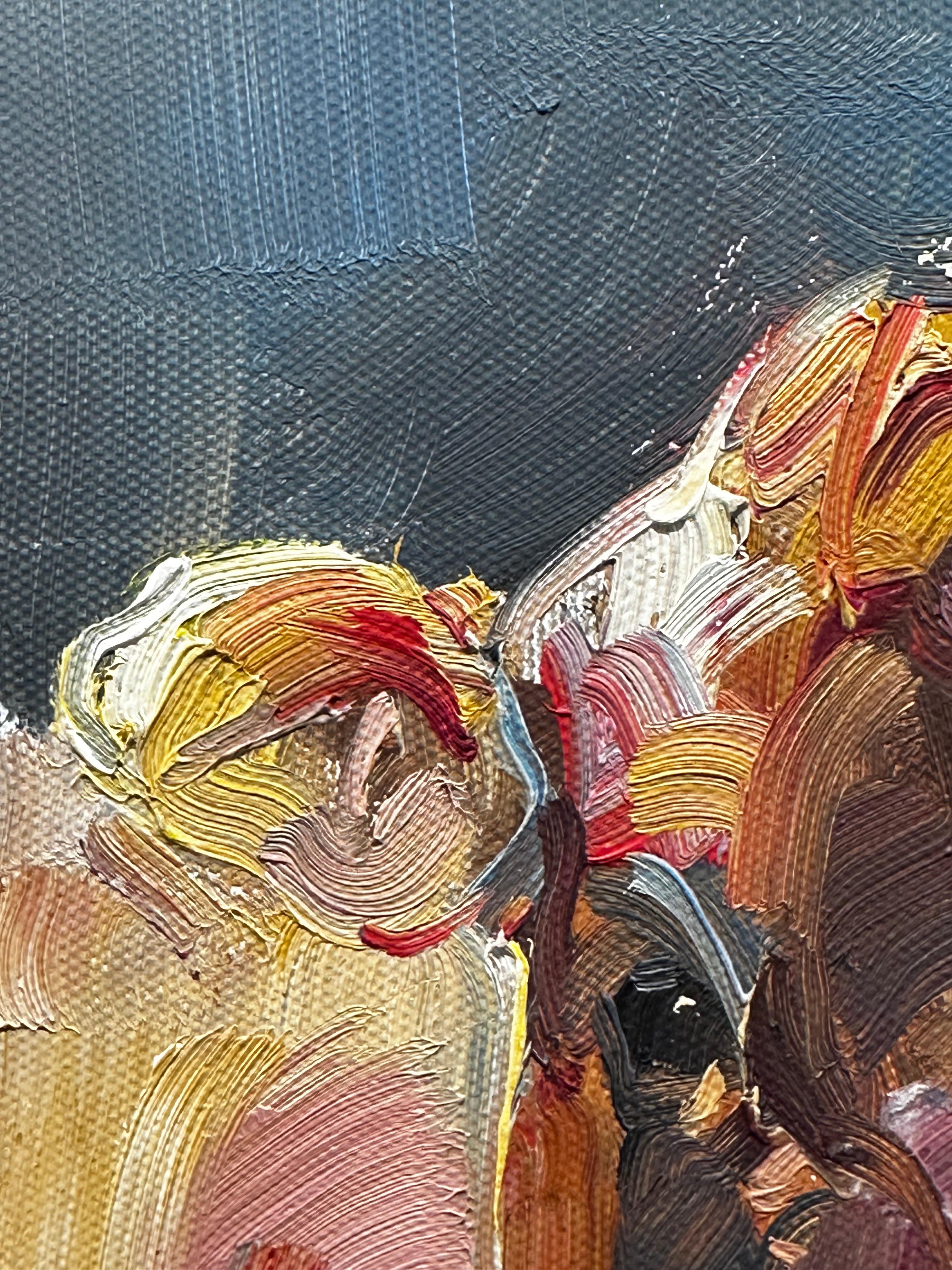 Peinture à l'huile sur toile de Ray Simonini 
