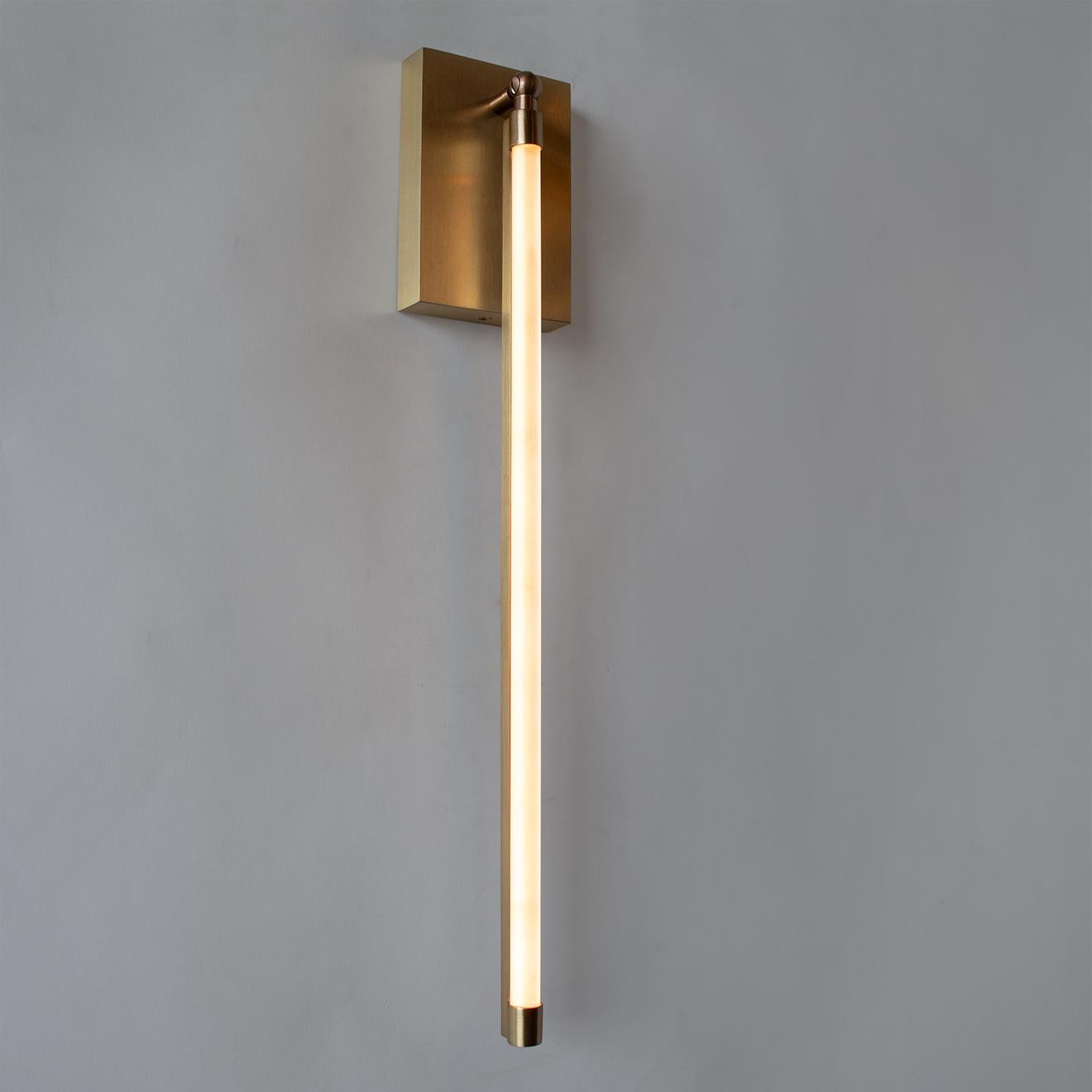 low profile wall sconce