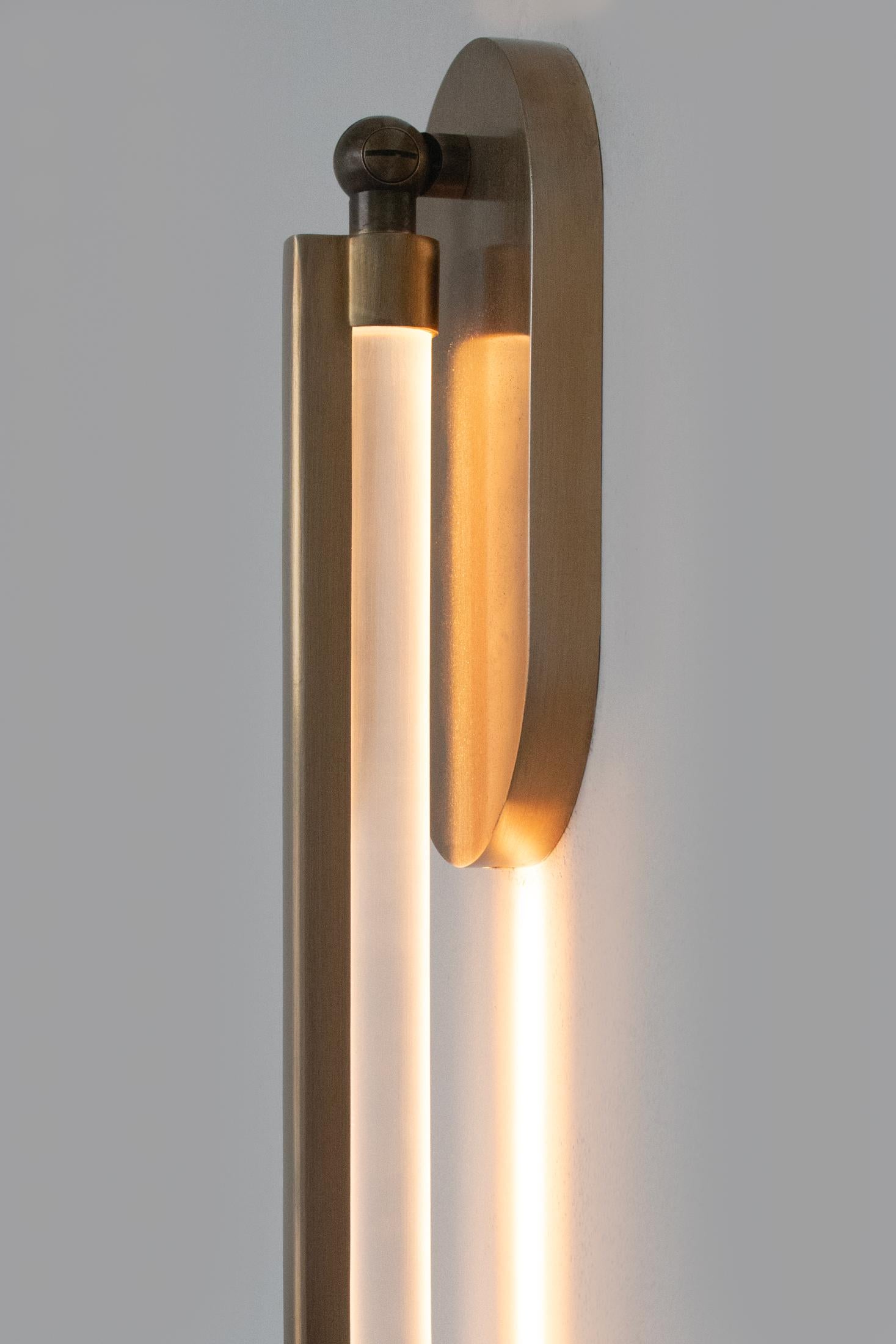 low profile wall sconce