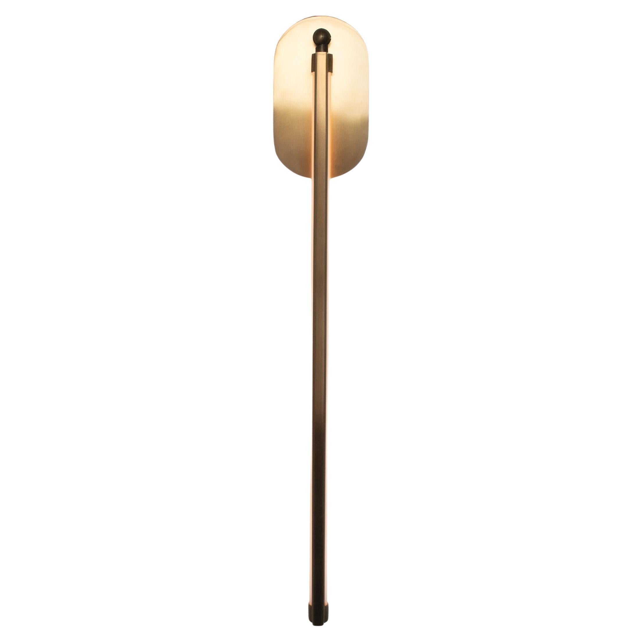 Ray Slim Applique, Diffusore acrilico a stelo rotondo
