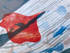 "La espera" 2020 serigrafía original firmada edición limitada 12x18in abstracto