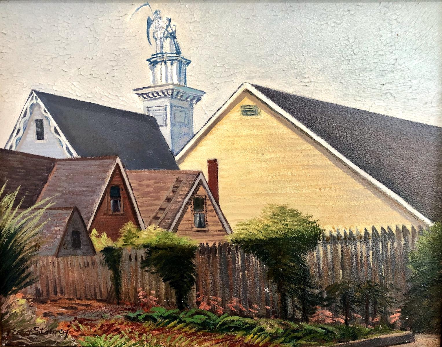 A Mendocino Morning - Painting by Ray Strong