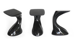 Ray Table - Polished Black Granite Table - Design by Michael Sean Stolworthy