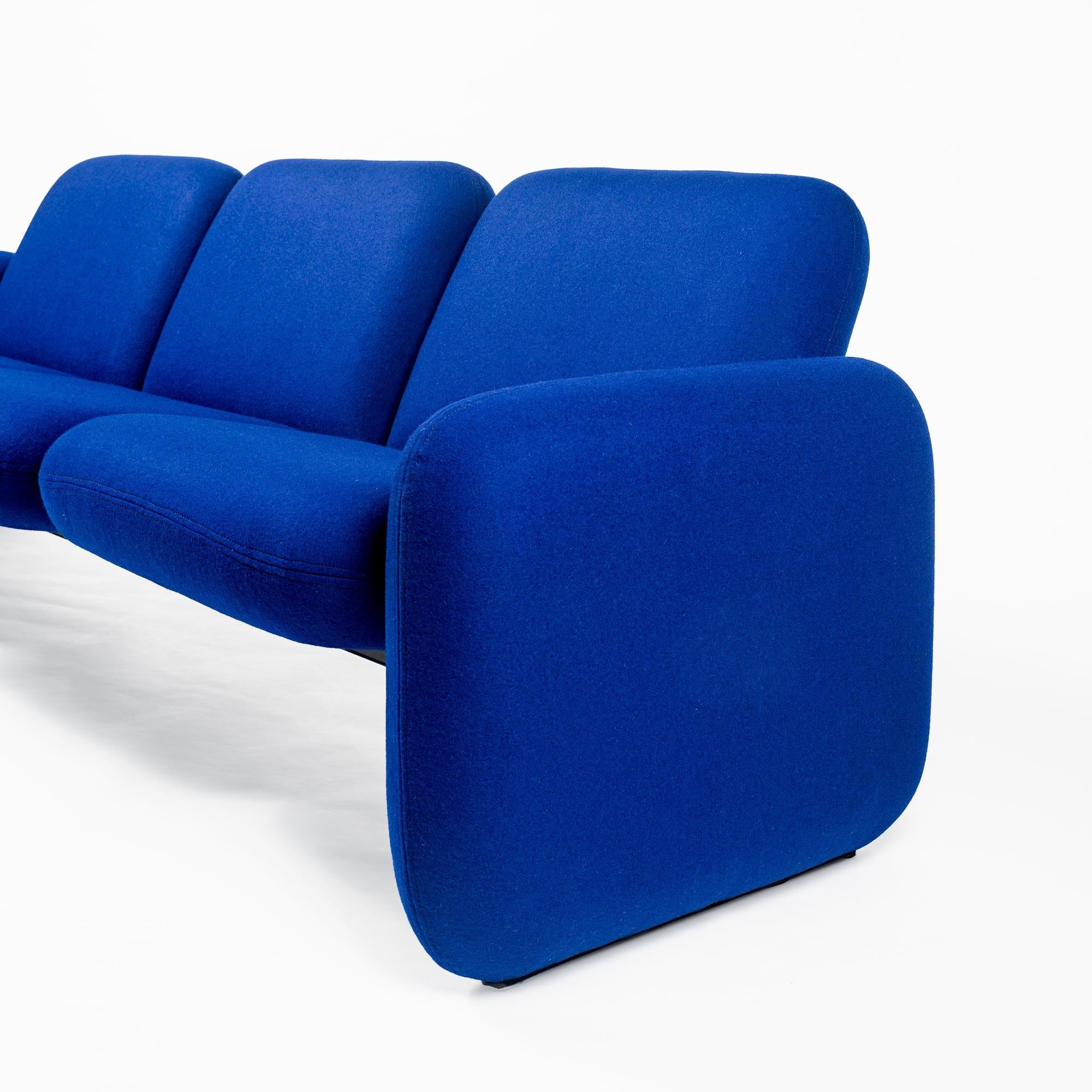 Other Ray Wilkes for Herman Miller Chiclet Sofa in Maharam Royal Blue
