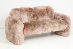 Ray Wilkes New Zealand Blush Sheepskin Sofa