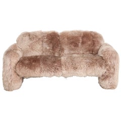 Ray Wilkes New Zealand Blush Sheepskin Sofa