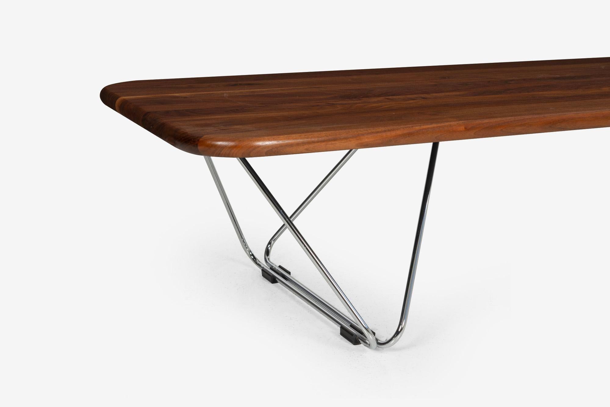 Ray Wilkes Solid Walnut Coffee Table for Herman Miller 1975 For Sale 1