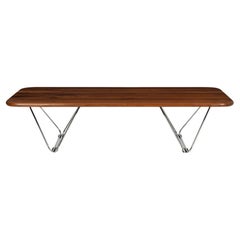 Retro Ray Wilkes Solid Walnut Coffee Table for Herman Miller 1975