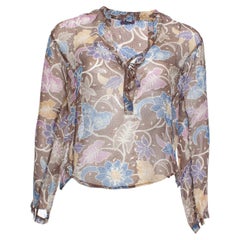 RAYA, blusa con estampado floral y lunares