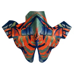 Rayfish Textile Art by Eszter Kneisz Tapestry Artist