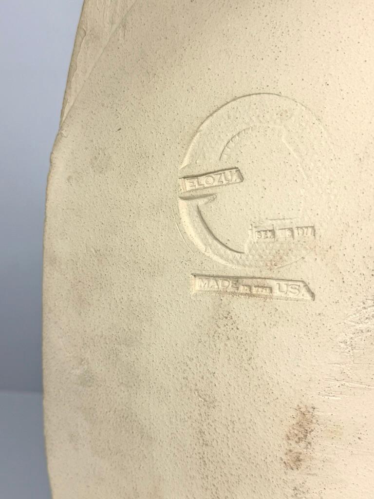 Raymon Elozua Modernist Ceramic Centerpiece Shallow Bowl Studio Art Pottery 197 For Sale 5