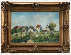 Antique Raymond Besse (1899-1969) - Framed Oil, A French Farmstead