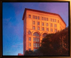 "Downtown Run" Oil Painting