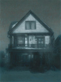 "Estudio para Después de la Tormenta 2"  de Raymond Bonilla, Pintura original en técnica mixta