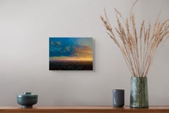 "Study for 'First Year'" - Impressionist Skyscape and Landscape, Oil Painting