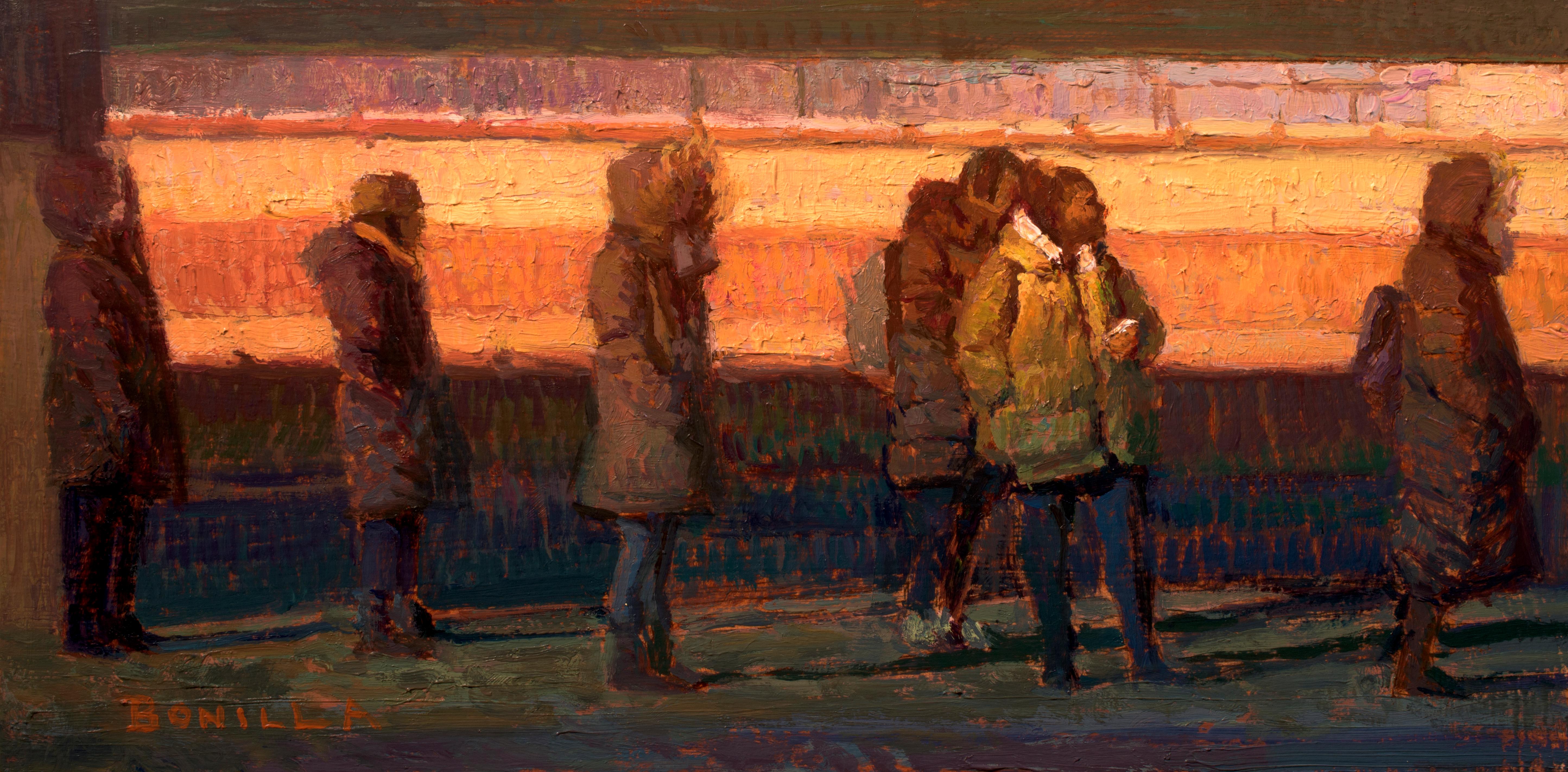"Study for 'Regroup'" Oil Painting