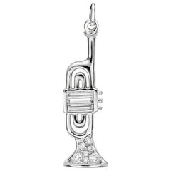 Raymond C. Yard Diamond Trumpet Charm