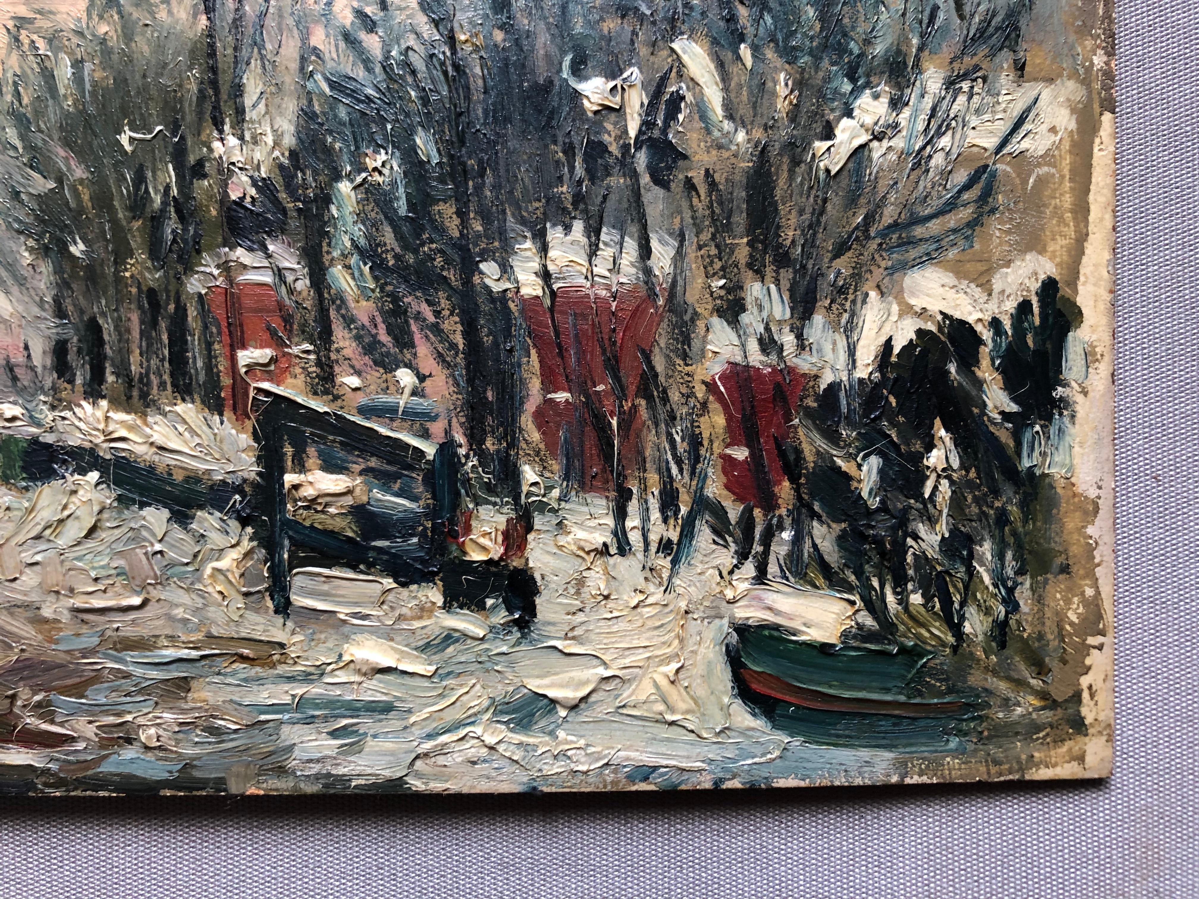 Raymond Louis Charmaison, Paisaje nevado 3