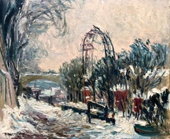 Raymond Louis Charmaison, Schneelandschaft