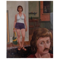 Raymond D. Crane, Gemälde, 1973