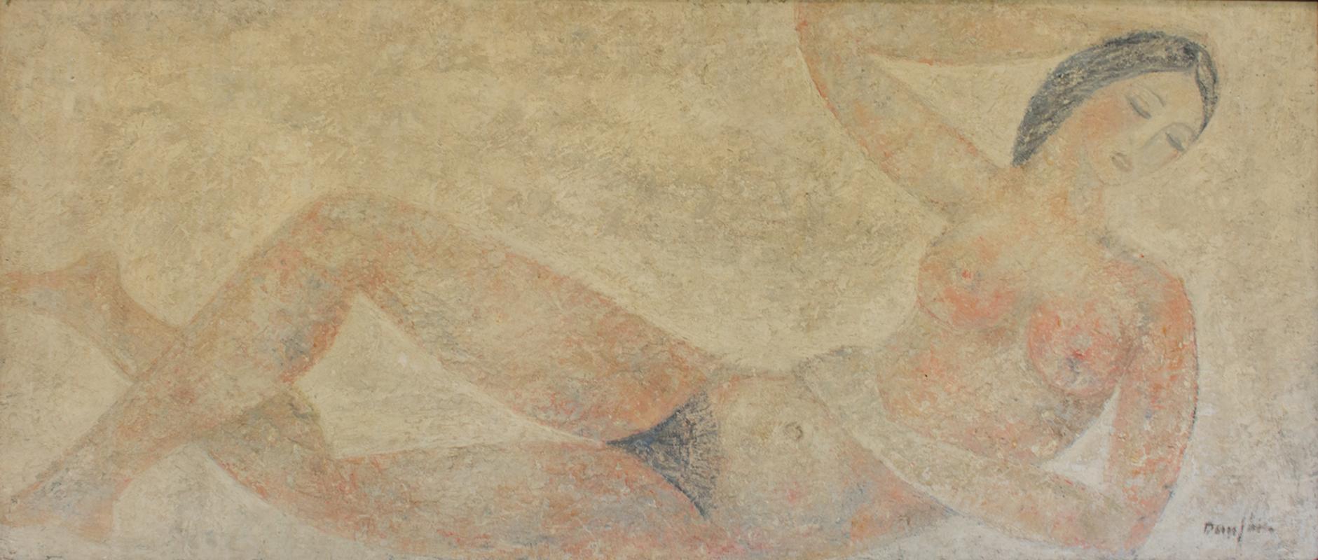 La Dame de Pompei Mix Media Painting by Raymond Dauphin 5
