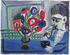 Boy with Anemones (Jeune garçon avec des amants)