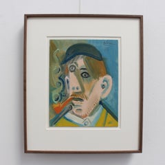 Uomo che fuma la pipa