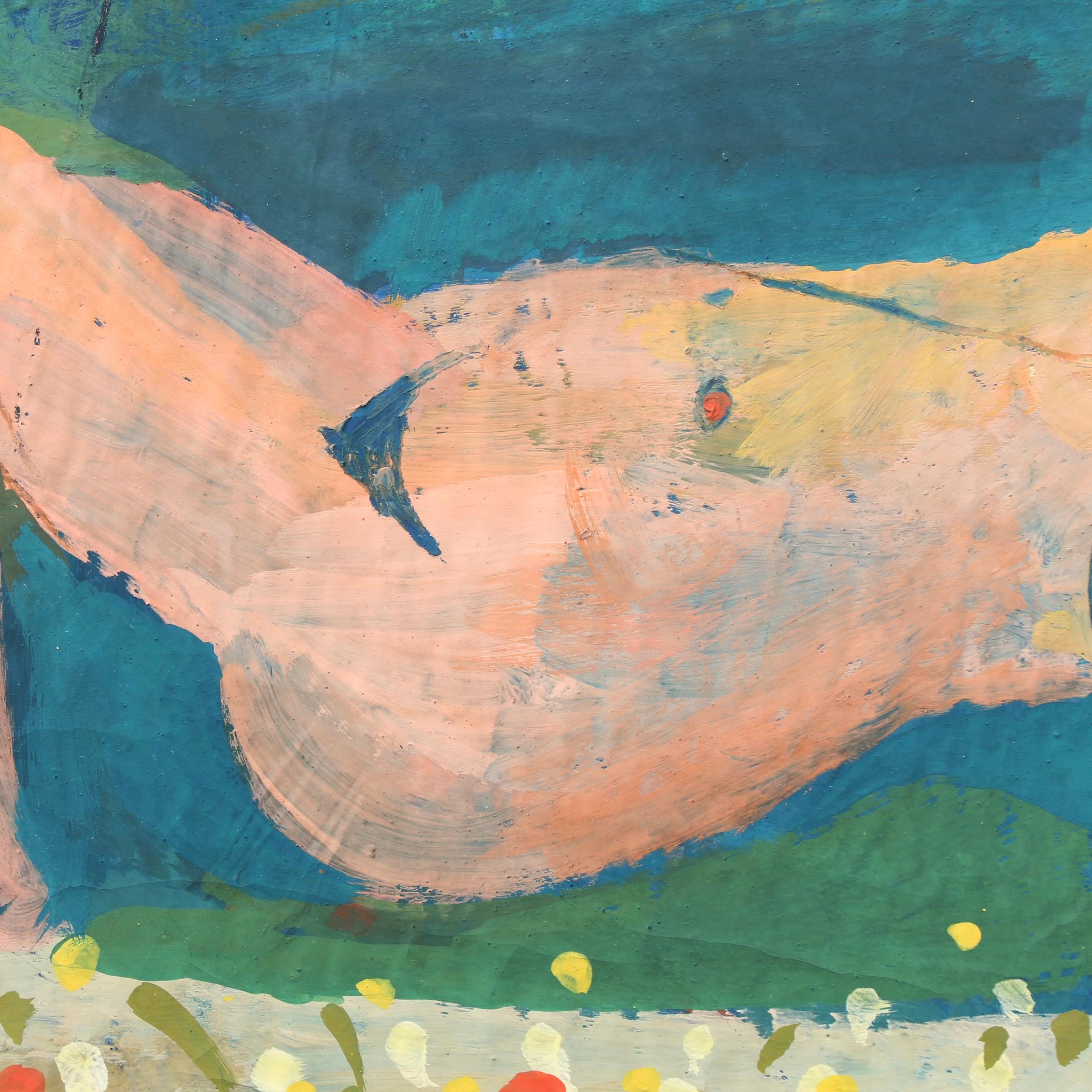 Reclining Nude en Plein Aire For Sale 9