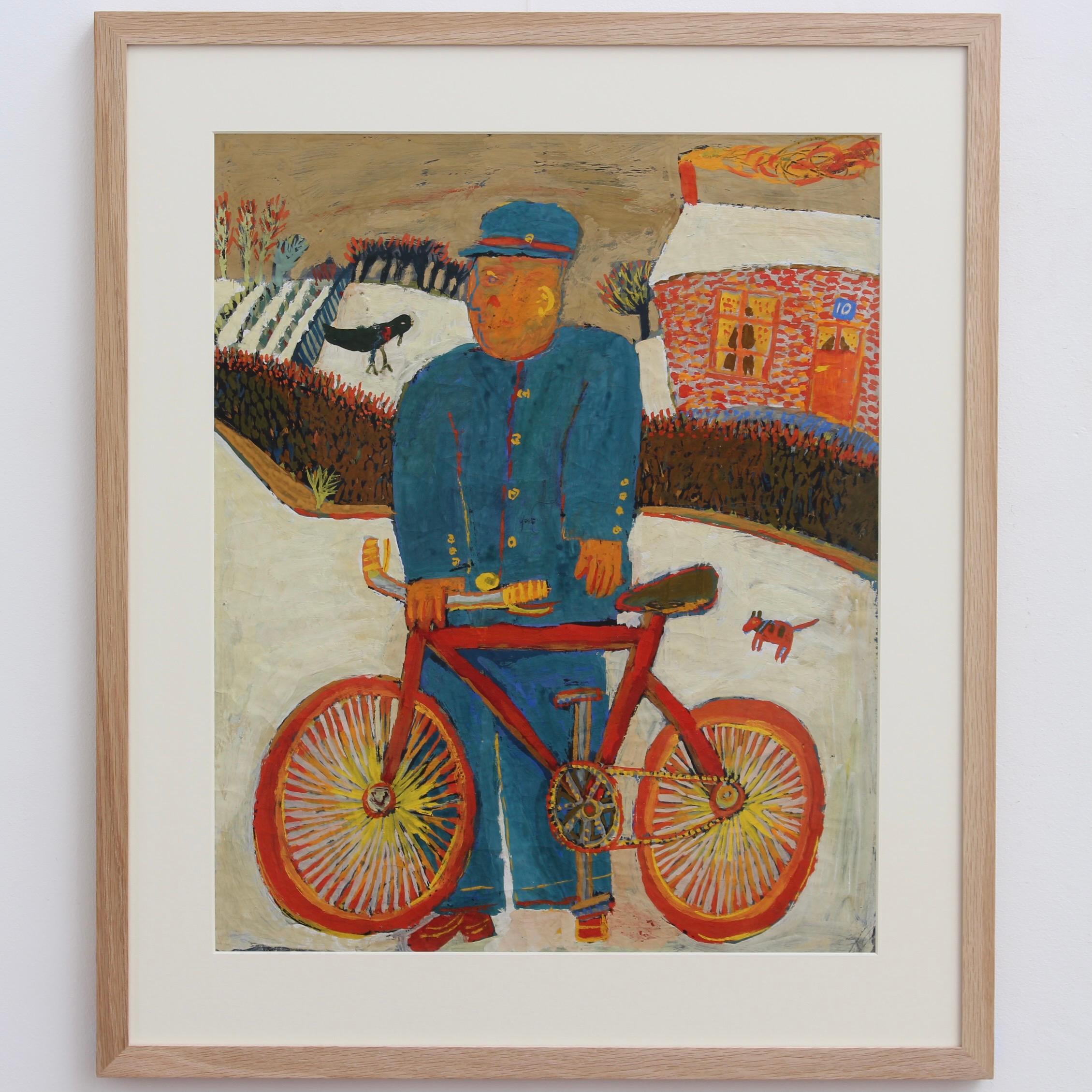 The Postman - Painting by Raymond Debieve