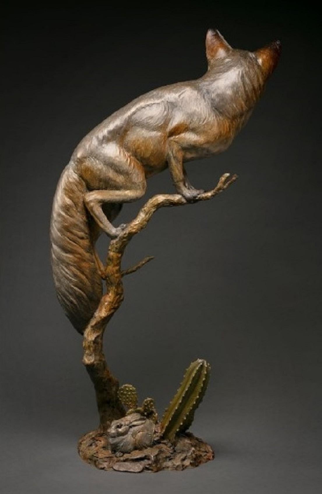 Eyes on the Prize - Realist Sculpture by Raymond Gibby