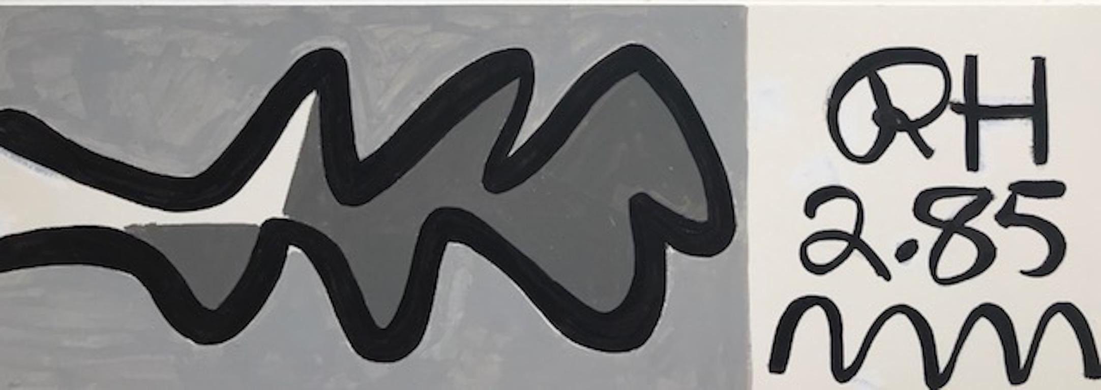 Raymond Hendler Abstract Painting - No. 119, 1985