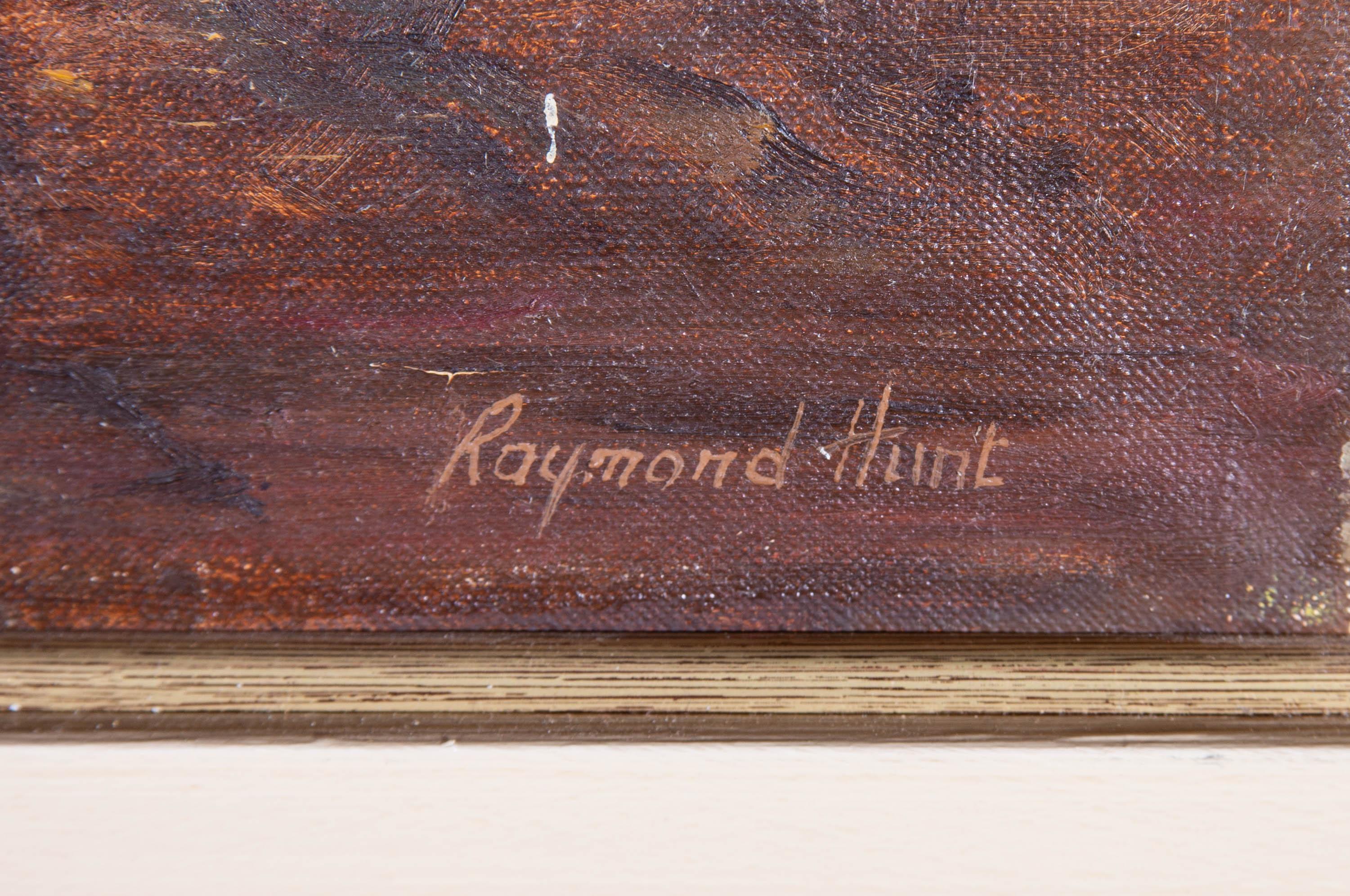 Raymond Hunt - 20th Century Oil, Autumn Woodland For Sale 1