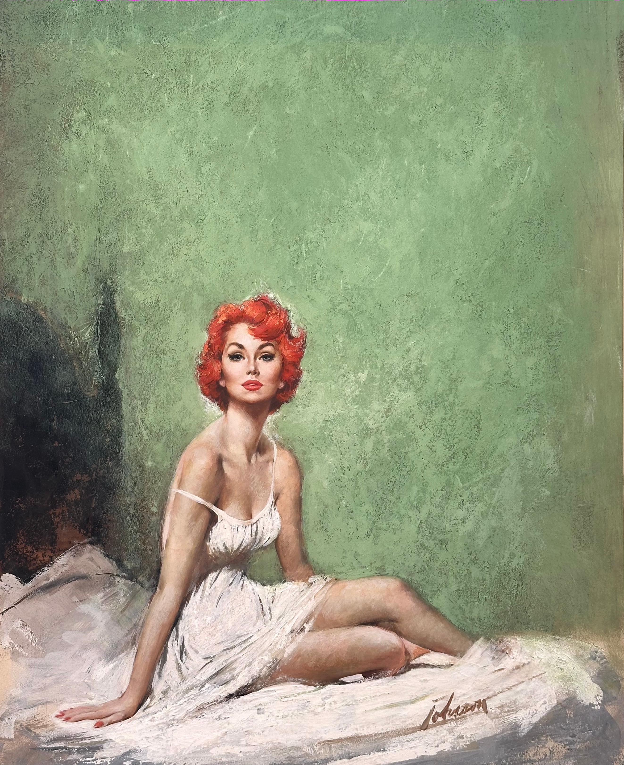 Pulp Fiction Cover Illustration for Lady Chatterley's Daughter
