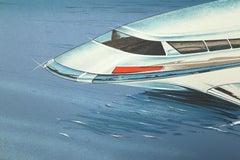 Hydrofoil, Photorealist Lithograph by Raymond Loewy