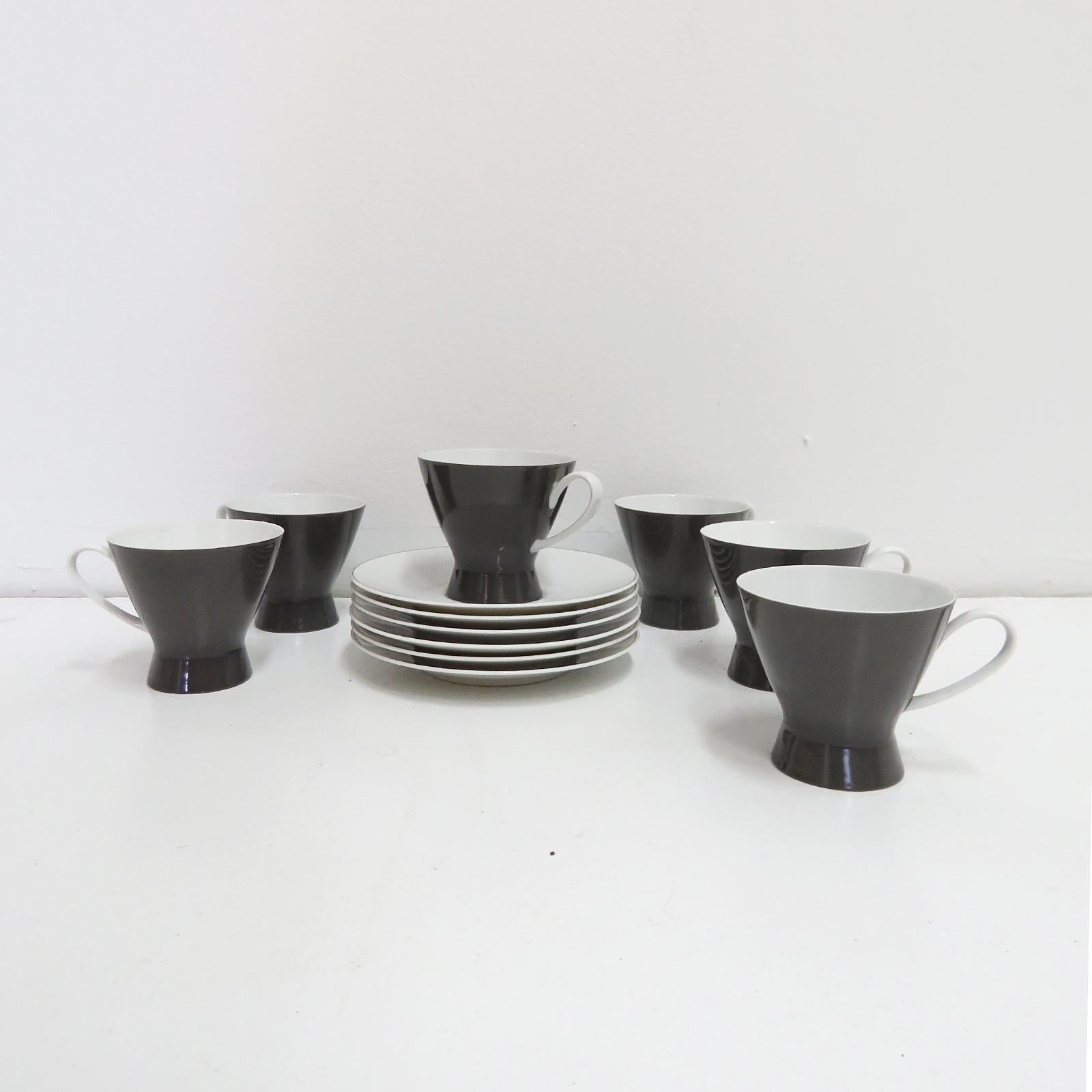 Raymond Loewy Juego de café para después de cenar para 