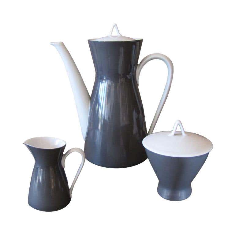 Paolozzi Tea Set Friesland Teapot with Stand at 1stDibs